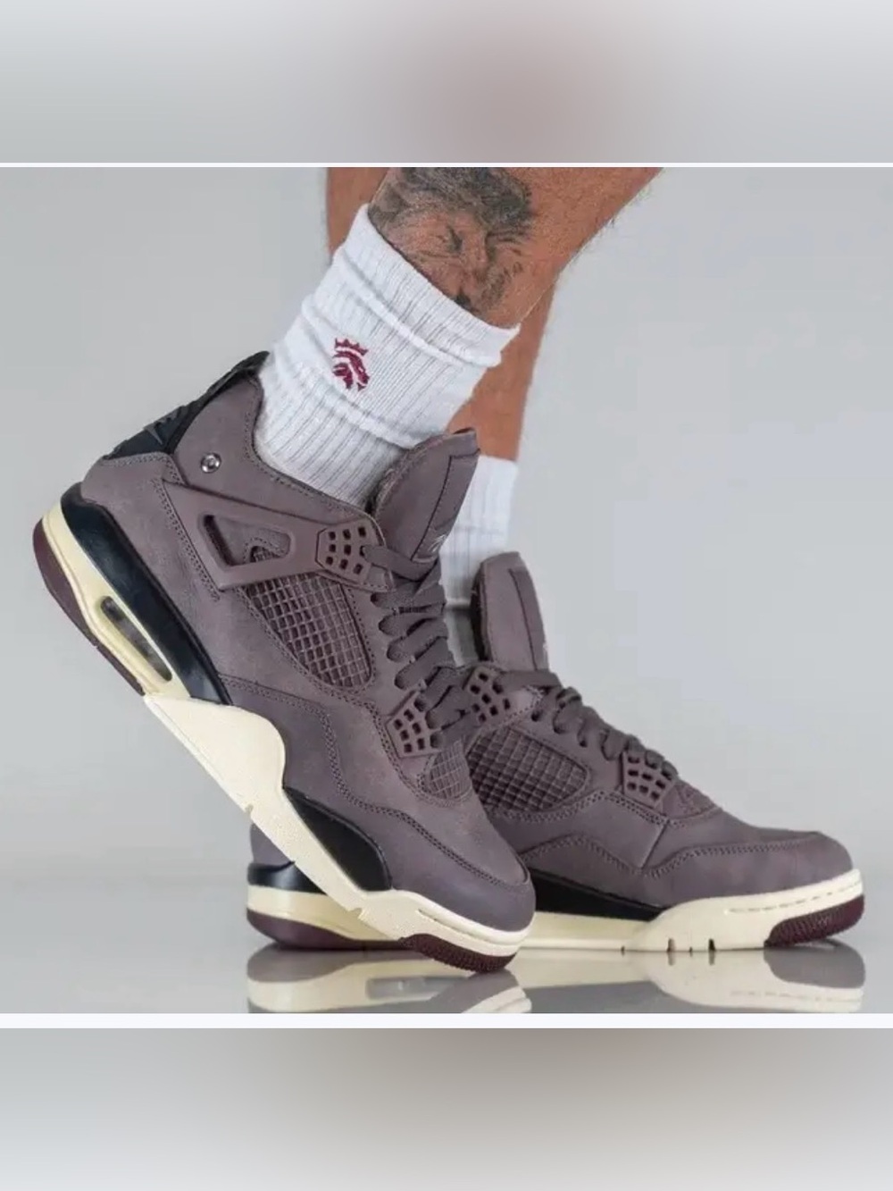 A Ma Maniére x Air Jordan 4 Violet Collab